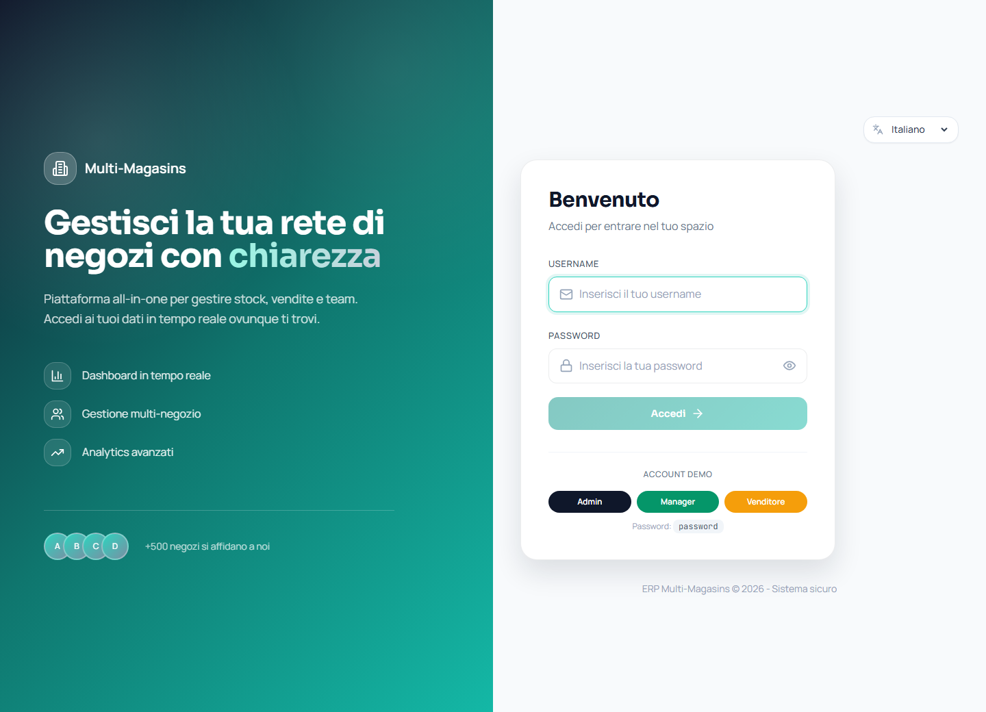 Multi-store Operations Tool