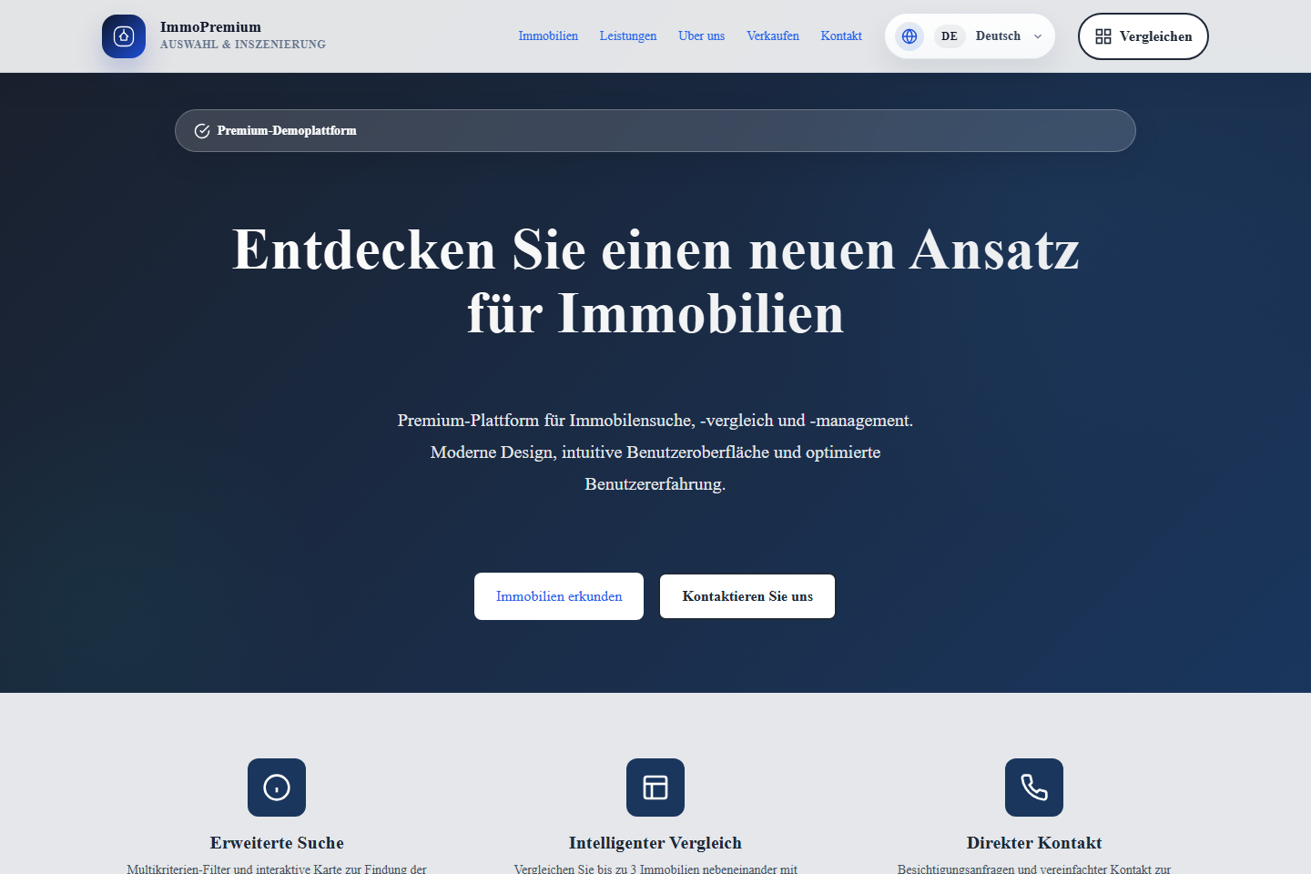 Premium Real Estate Platform