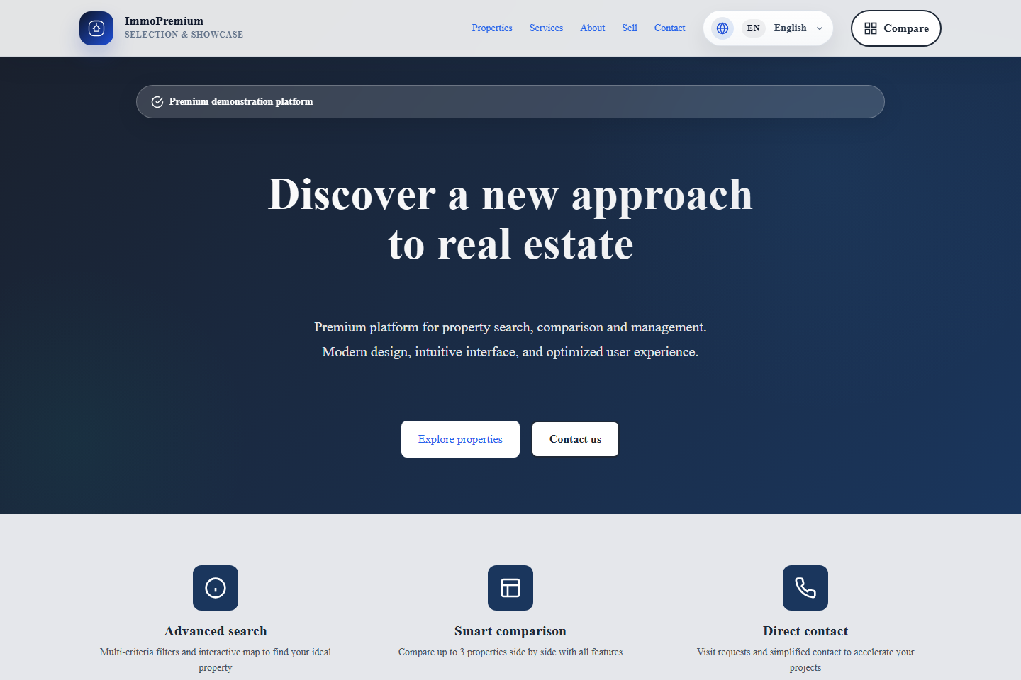 Premium Real Estate Platform