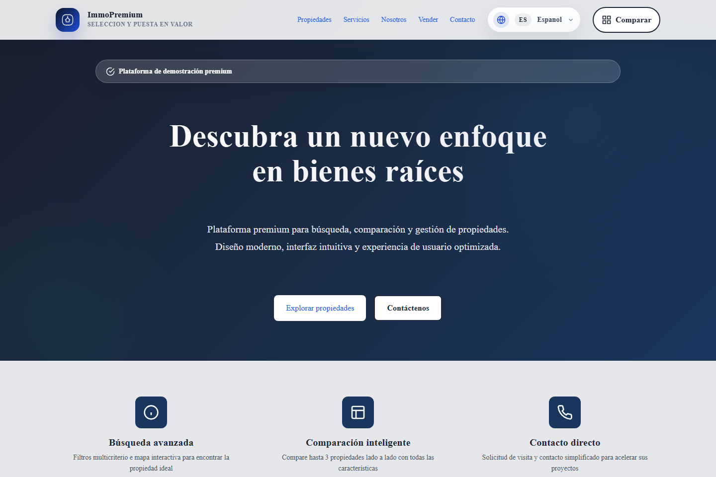 Premium Real Estate Platform