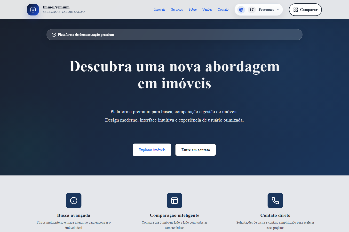 Premium Real Estate Platform